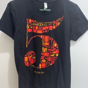 Maroon 5, 2015 Tour Band tshirt new without tag